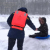 На водоймах Чернігівщини рятувальники проводять профілактичну роботу щодо безпечного перебування на льоду