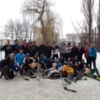Чернігівські школярі грають в хокей
