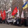 Мітинг проти приватизації земельних ділянок в Ялівщині під стінами Чернігівської міськради. ФОТОРЕПОРТАЖ
