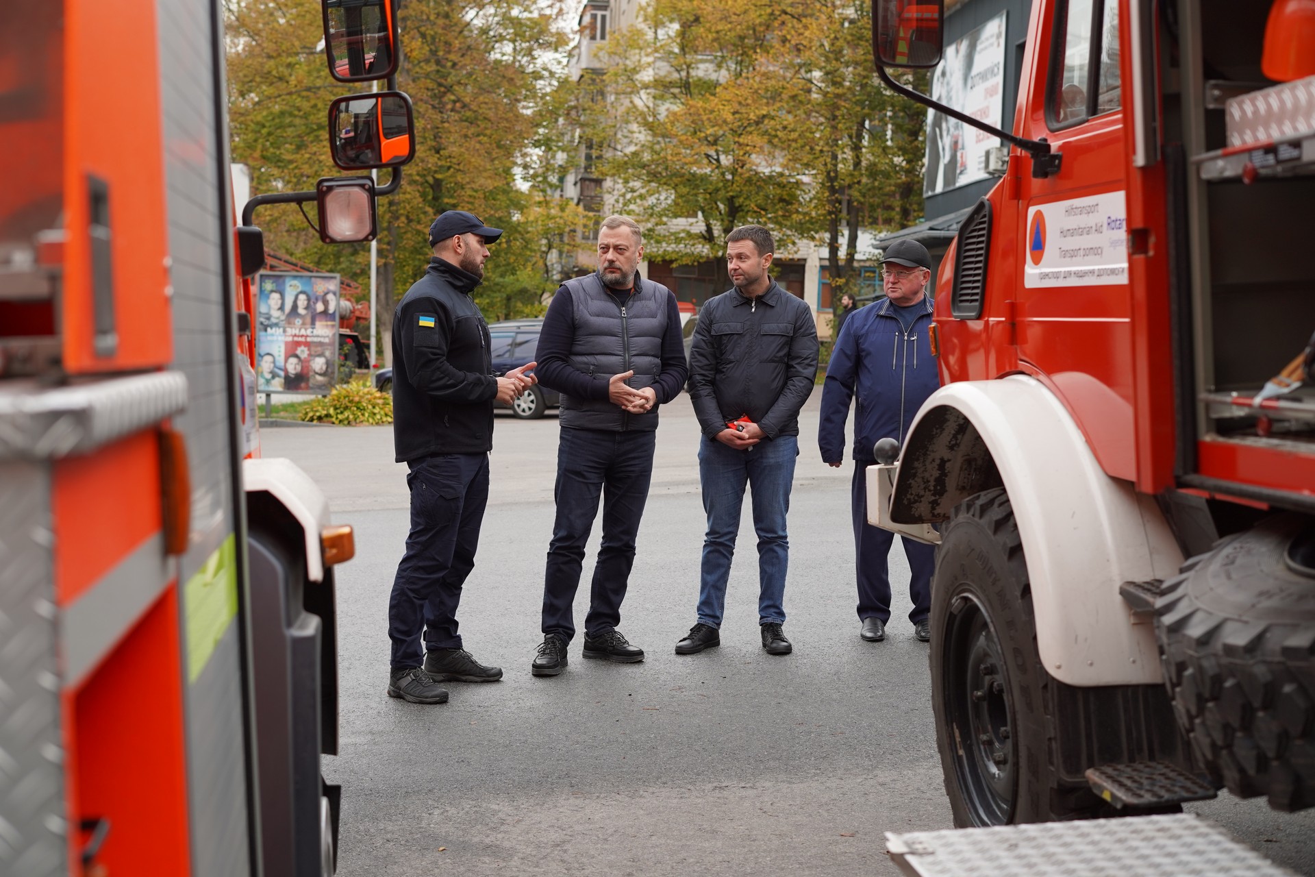 Чернігівщина отримала спецтехніку від німецьких партнерів з округу Зегеберг