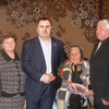 Анатолій Мирошниченко привітав Анастасію Купенко зі 100-річним ювілеєм