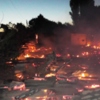 Вогнеборці ліквідували пожежу неексплуатуємої будівлі колишньої тваринницької ферми