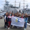 Діти з Прилуччини зустрілися з екіпажем ракетного катера