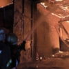 Рятувальники ліквідували масштабну пожежу в гаражному кооперативі