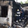 У Чернігові рятувальники ліквідували пожежу чотирьохквартирного житлового будинку