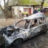 Ніжинський район: вогнеборці ліквідували загоряння легкового автомобіля на приватному подвір'ї