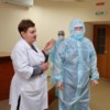 У Чернігівській міській лікарні № 2 для персоналу провели тренування з протидії коронавірусу