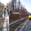 На дорогах Чернігівщини ремонтують знаки та відбійники
