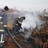 Тривають заходи з ліквідації пожеж на торфовищах в Чернігівському та Ріпкинському районах