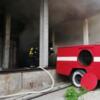 У Чернігові рятувальники ліквідували пожежу складських приміщень