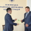 Віталій Загайний офіційно представив голову Ніжинської РДА - Григорія Ковтуна