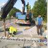 Служба автомобільних доріг ремонтує мост на міжнародній трасі М-02