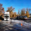 Чернігів: рятувальники ліквідували загоряння вантажного автомобіля