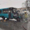 м. Чернігів: рятувальники ліквідували пожежу маршрутного автобуса