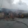 У Ніжині ліквідовано пожежу на території меблевої фабрики