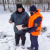 Прилуцькі рятувальники проводять профілактичні рейди з любителями зимової риболовлі