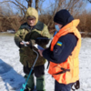 Корюківський район: рятувальники застерігають рибалок не виходити на тонку кригу водойм