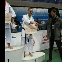 Игорь Зель на чемпионате Европы по каратэ-до в Москве