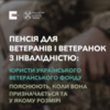 Пенсія для ветеранів і ветеранок з інвалідністю: коли призначається та у яких розмірах